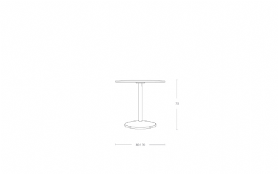 Dimensoes do produto mesa de refeio coin